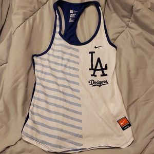Nike LA Dodgers Blue Tank
